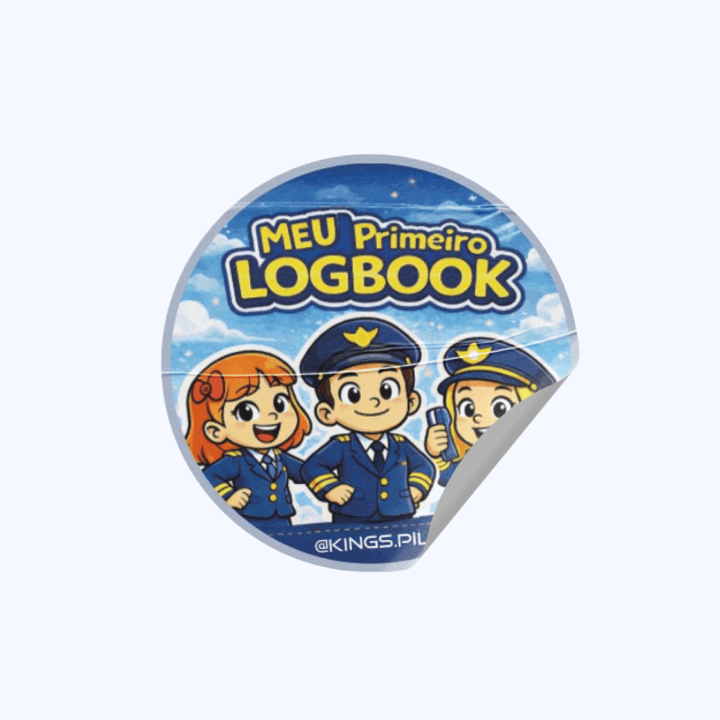 Adesivo Meu Primeiro Logbook